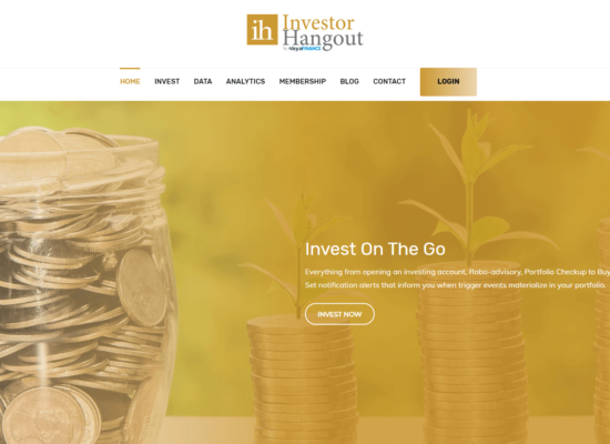 Investor Hangout Website - Web Development